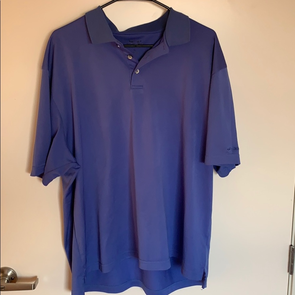 Snake Eyes Light Blue Golf Polo